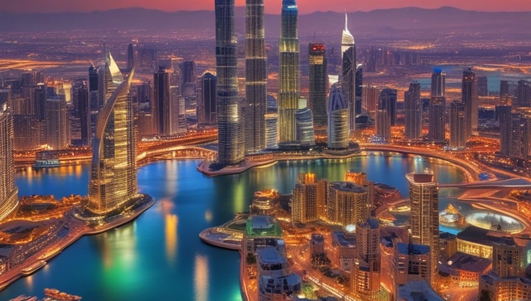 A luxurious travel destination showcasing stunning landscapes.