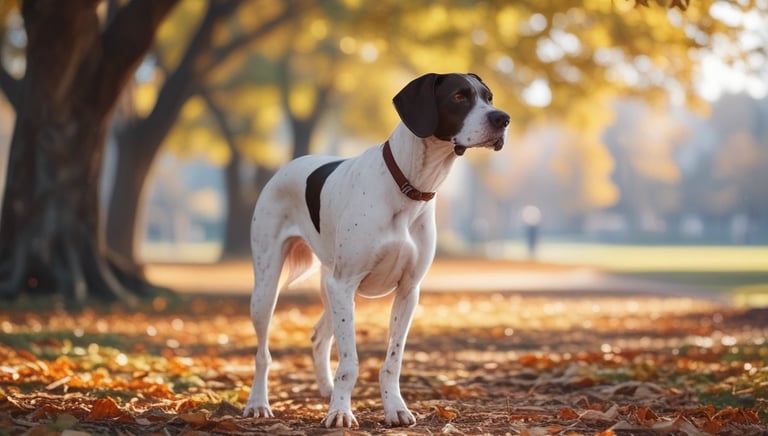 Two packages of pet milk substitute products are displayed, one for cats featuring a kitten, and one for dogs featuring a puppy. The packages are vibrant, with the cat product being blue and the dog product being blue and orange. A green plant leaf is partially visible on the left side of the image, with a soft beige background.