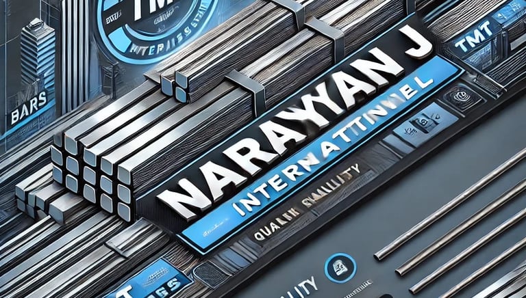 Narayan J International Ludhiana selling all types of Steel for buildings and industrial use