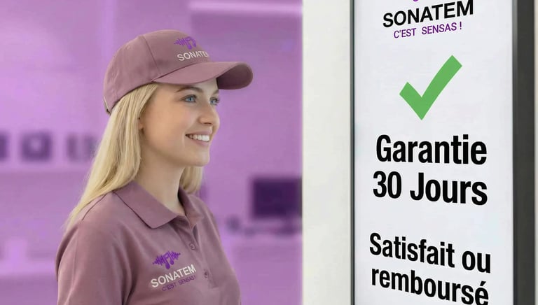 Garantie satisfait ou remboursé sonatem musique sans sacem