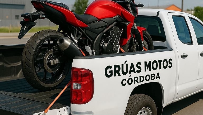Gruas motos cordoba