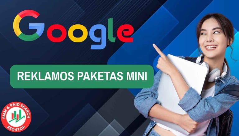 Google reklamos paketas MINI