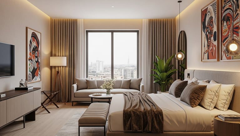 New build. Luxury Hotel Finish. Luxury Interior Design