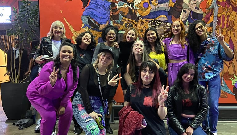 Foto: Visita do ReveLah Casters aos estúdios da Riot.