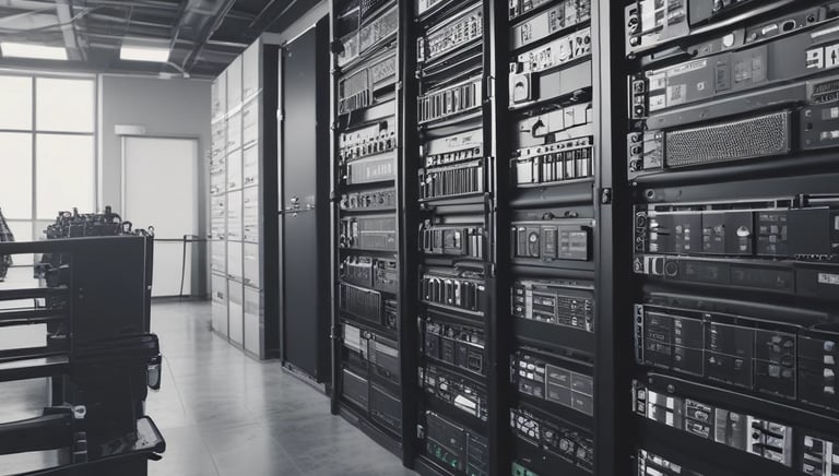 A modern website design showcasing a sleek interface.