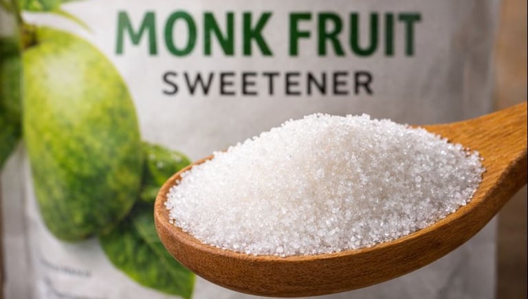 Monk fruit y edulcorantes de ultima generacion