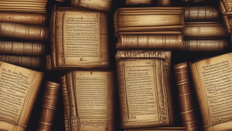 Cozy workspace with a notebook, pen, and a cup of tea by a window.