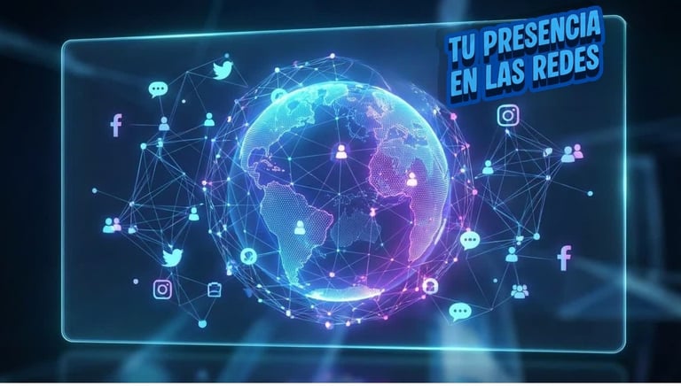 a globe globe with social media and social media