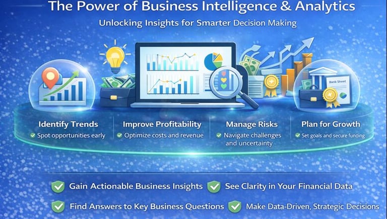 DNM Accounting Services. Predictive analytics and BI