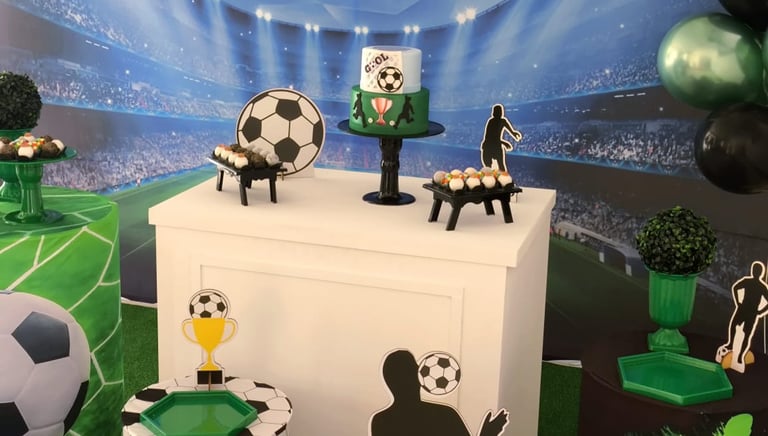 decoracao festa futebol florianopolis
