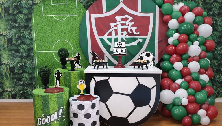 Decoração aniversário futebol