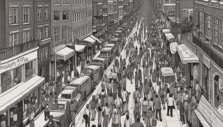 A large, modern house with a beige exterior and brown tiled roof is set against a backdrop of lush green hills and a cloudy sky. The house features multiple windows and air conditioning units. In the foreground, a well-maintained lawn and a metal fence are visible.