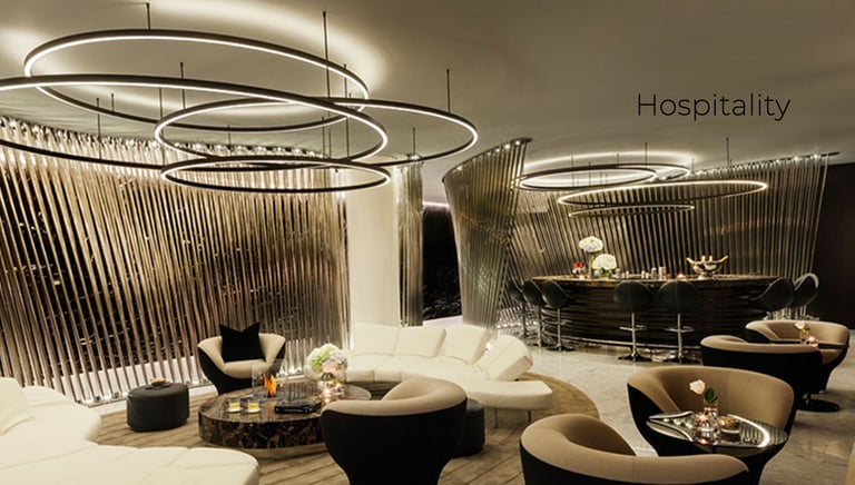 Create inviting atmospheres with customizable beam angles and warm color temperatures.