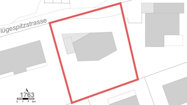 Katasterplan Immobilie