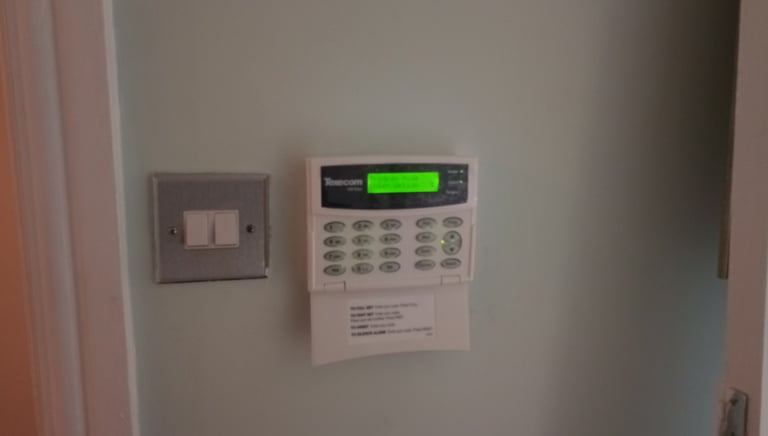 Alarm keypad