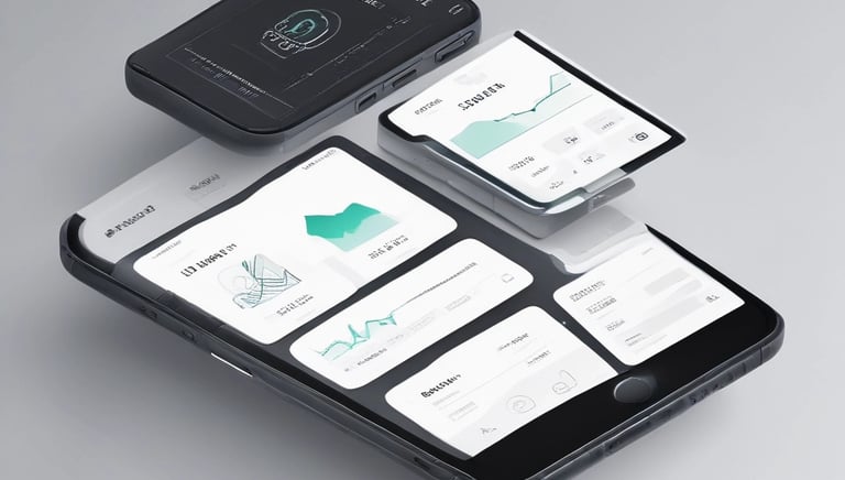 A designer sketching brand concepts on a digital tablet.