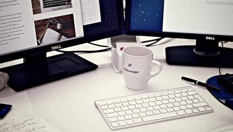 Produção de blog