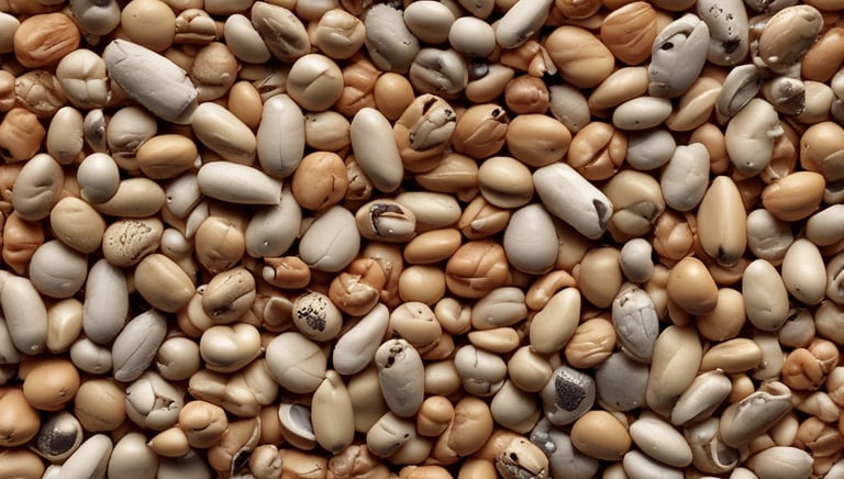 Rows of fruit trees laden with ripe fruit beside patches of green crops at yelwa farmhouse.