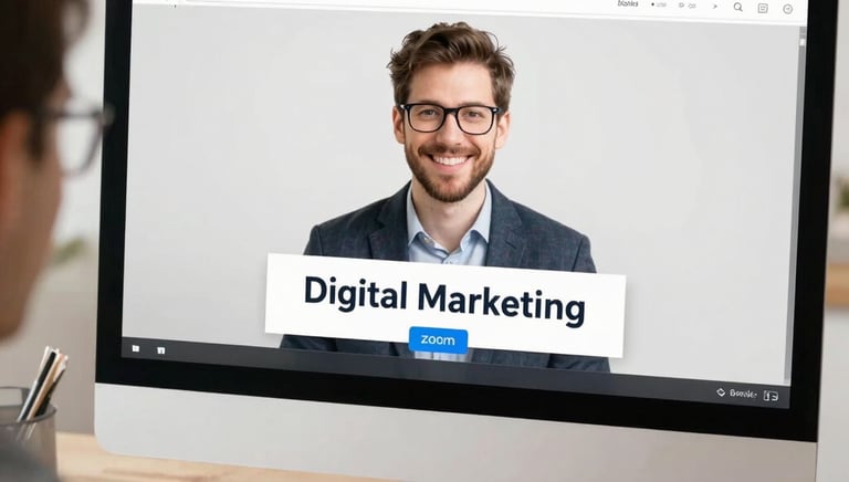 One-on-one coaching session focused on setting up targeted ads to attract new prospects.