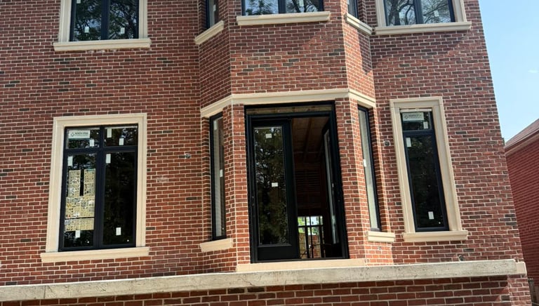 Custom window and door installation by City Home Improvements Inc. in Etobicoke, Ontario