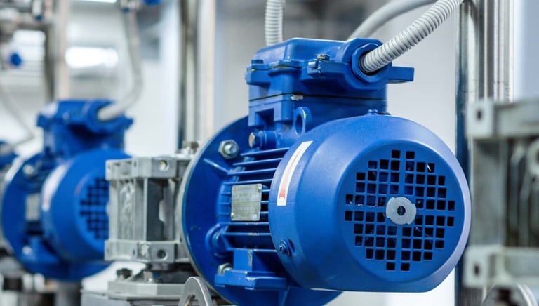 Motores y cuadros electricos industriales