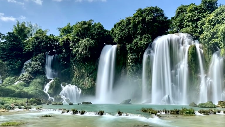 Ban Gioc waterfall