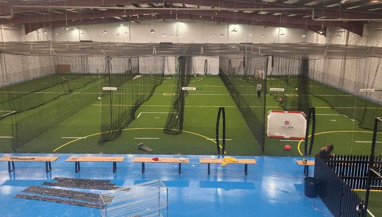 Coaching facilities used for our weekly sessions