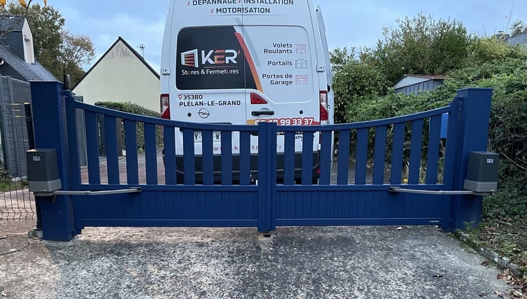 portail motorisé dea camion kerstores