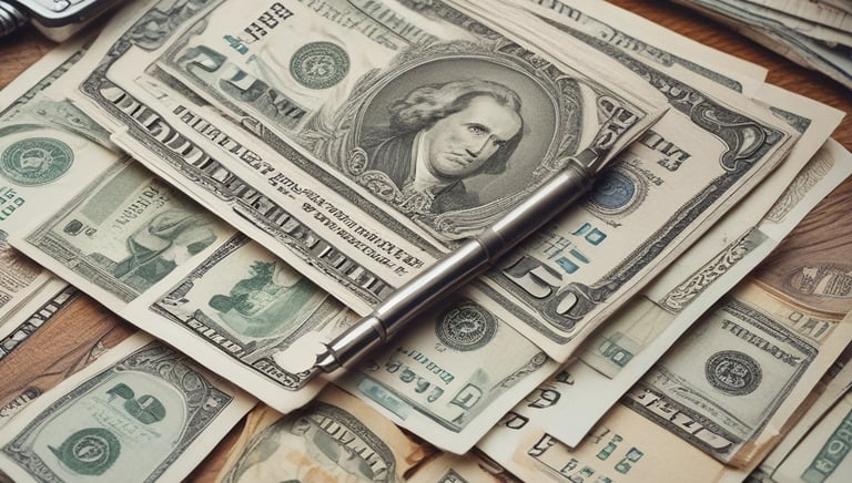 A financial advisor discussing options with a client.