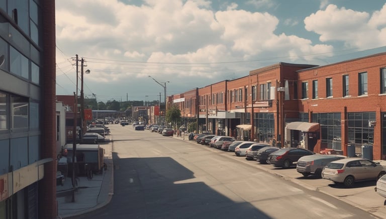 A business meeting with documents and a laptop on the table, emphasizing professionalism.