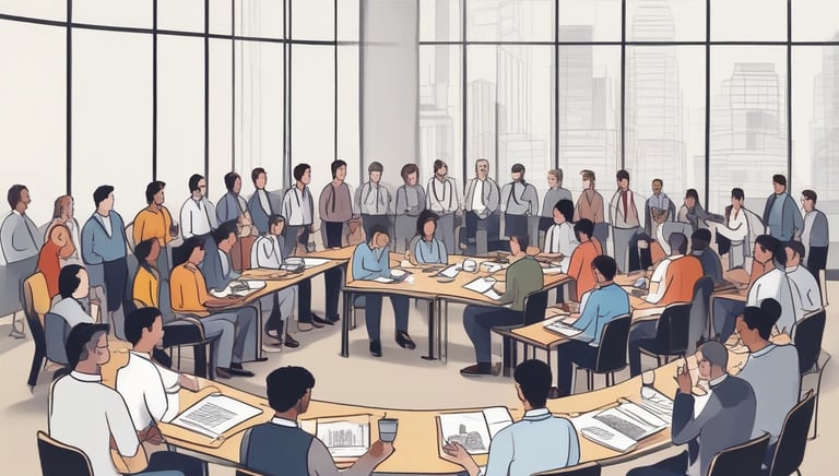 woman in black and white shirt and black shorts standing on black and red boxing gloves