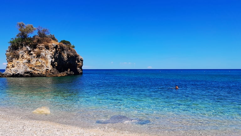 some paths lead to the sea at Pelion herbal journey guided herbal walks