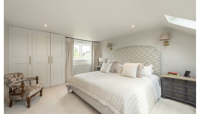 loft conversion used as a master bedroom