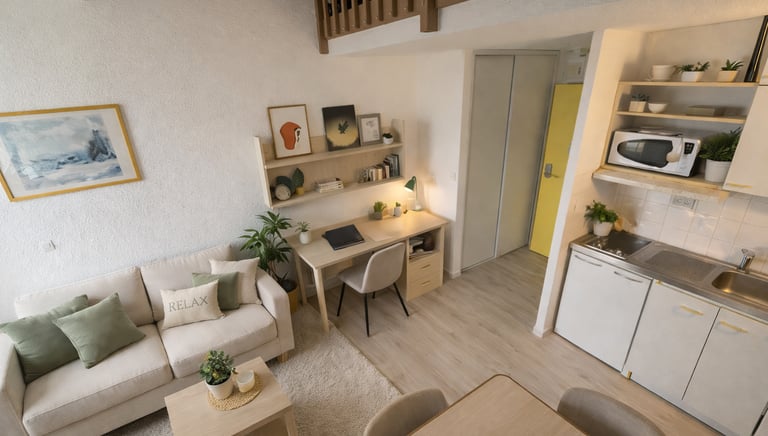 appartement étudiant rénové 