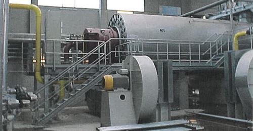 Hot Gas Generator at a Cement Plant