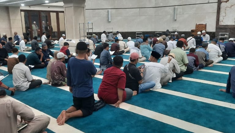 Proses Pendaftaran Tahsin Al Quran di Masjid Jami' Al Badr