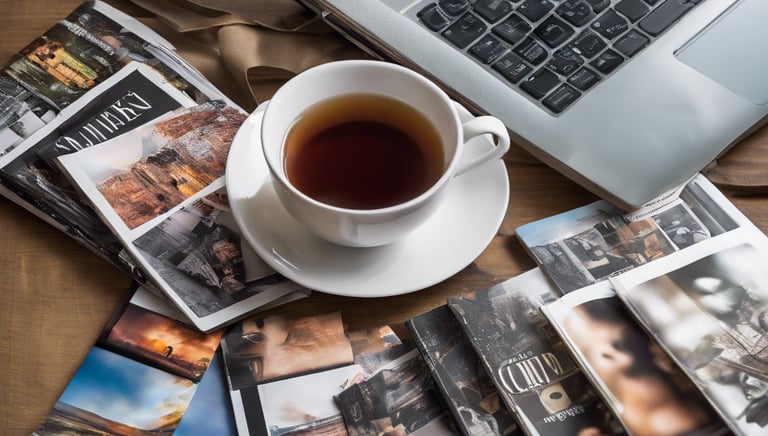 red and gray brick house under gray sky