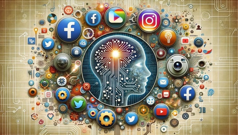 imagen para automatizacion IA Redes Sociales