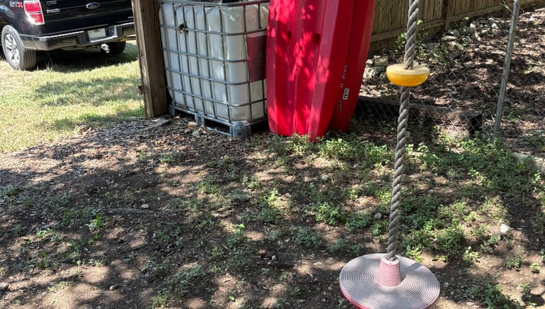 Clear Space After Scrap Metal Pickup