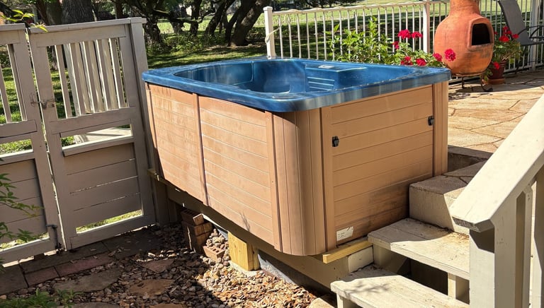 Hot tub removal in San Antonio