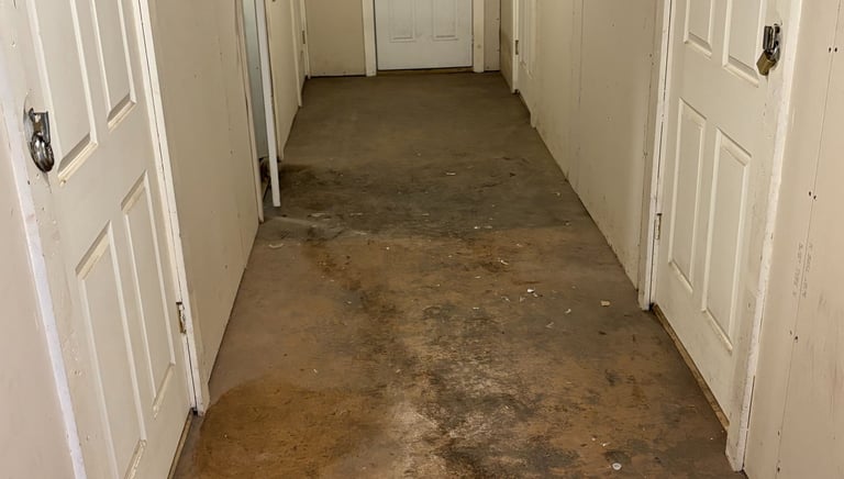 Storage Unit After Razorbill Junk Removal Cleanout