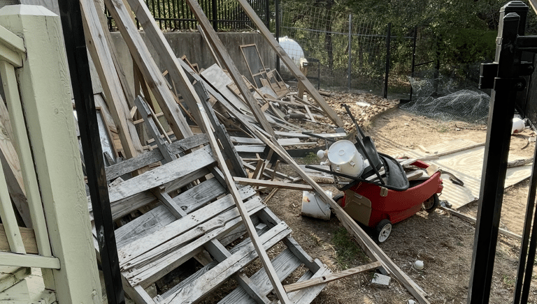 construction debris in shavano park