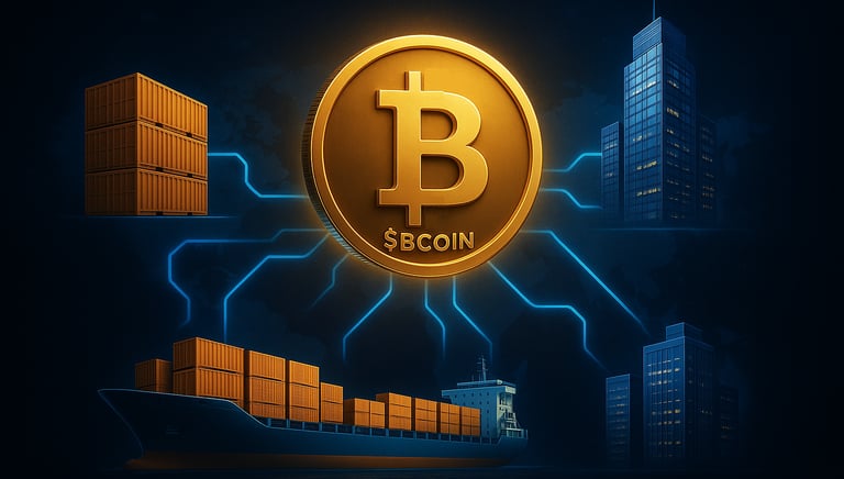 Digital transaction network powered by $BCOIN™ connecting global exporters and entrepreneurs in real time.