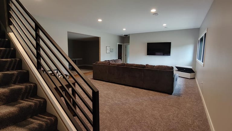 living room remodel in spicer mn