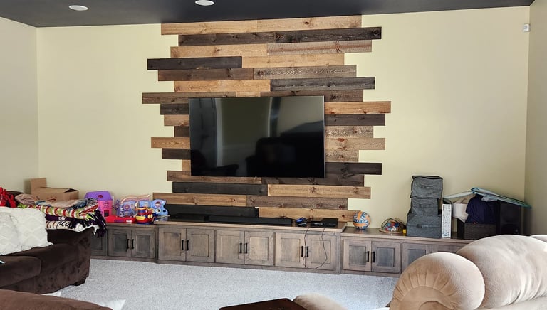 interior living area remodel spicer mn