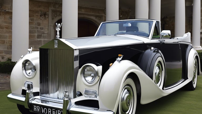 a car parked in a parking garage next to another car