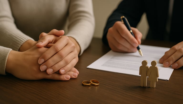 Casamento, união estável, divórcio, pensão e guarda