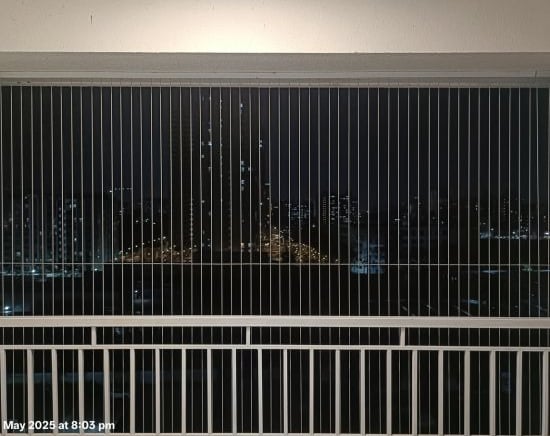 Invisible grill services in balcony 