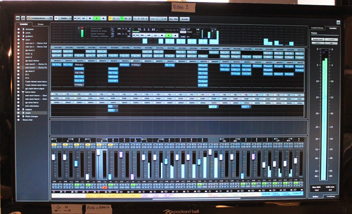 console de mixage cubase du studio rosebirdstudio