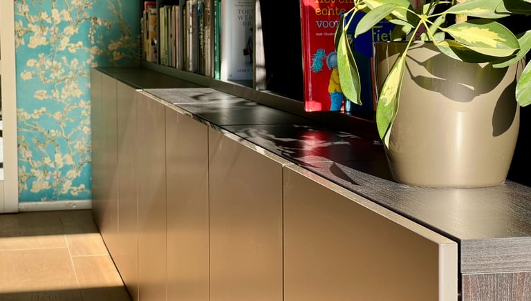 gemonteerde ikea kasten semi custom boekenkast professioneel